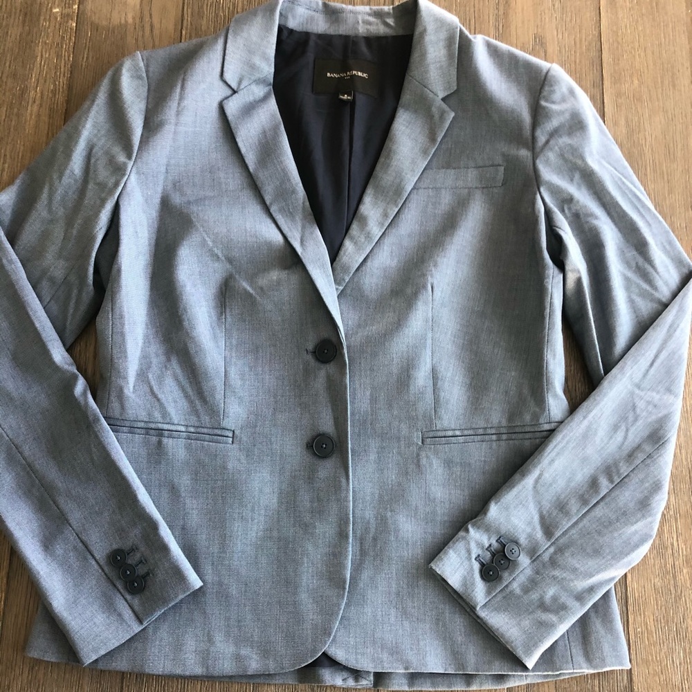Banana Republic suit jacket, worn 1x